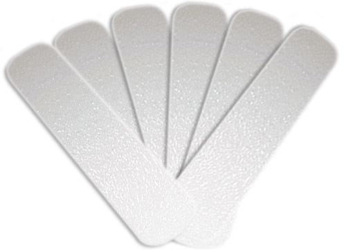 Cinta adhesiva antiderrapante, tiras,50mm,transparente,6pzas-ferrecompras