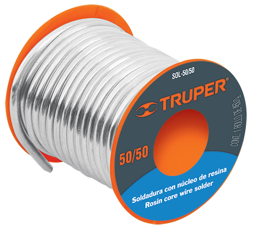 Soldadura núcleo de resina 50/50 para tubería hidráulica-ferrecompras