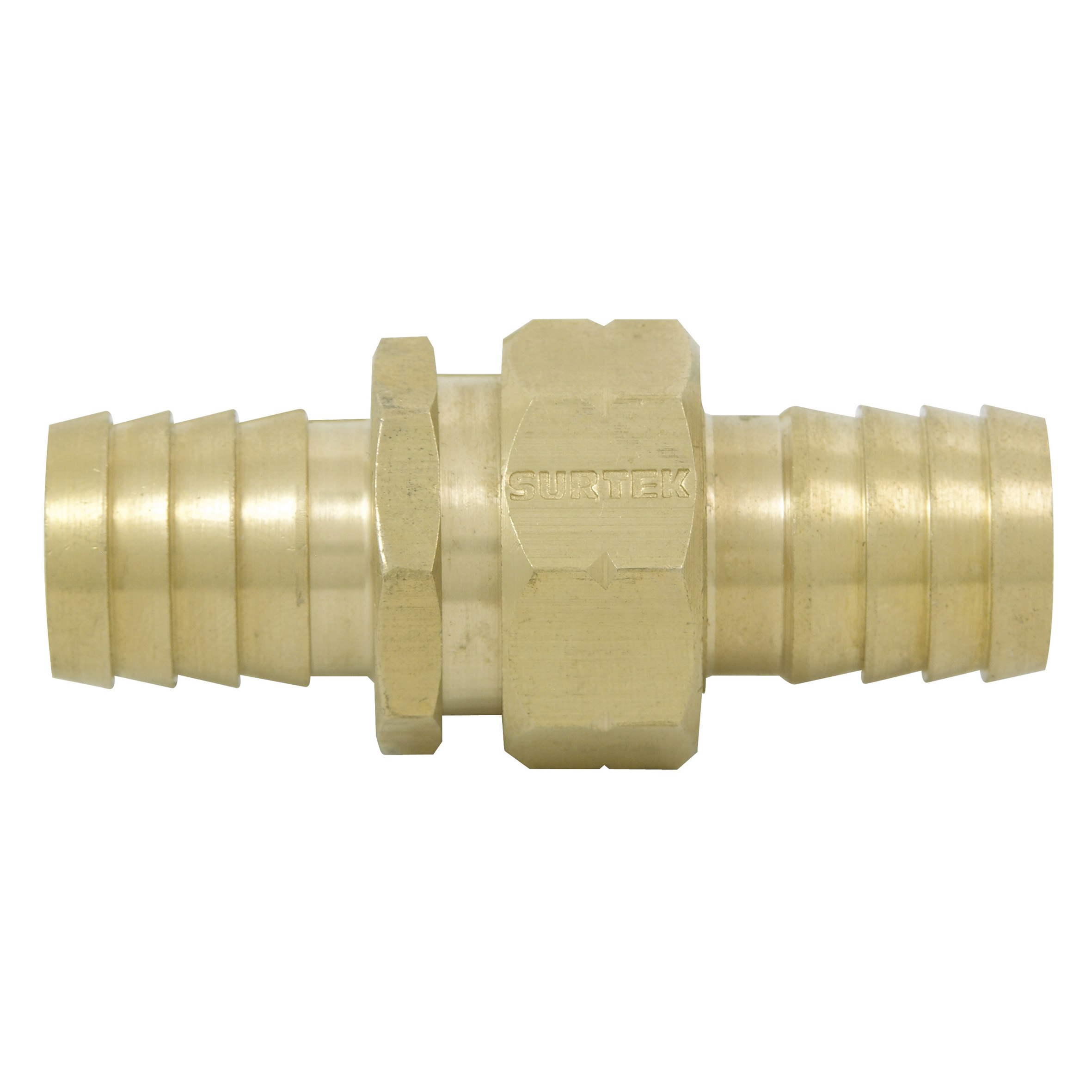 Juego de conector de bronce macho-hembra 3/4"