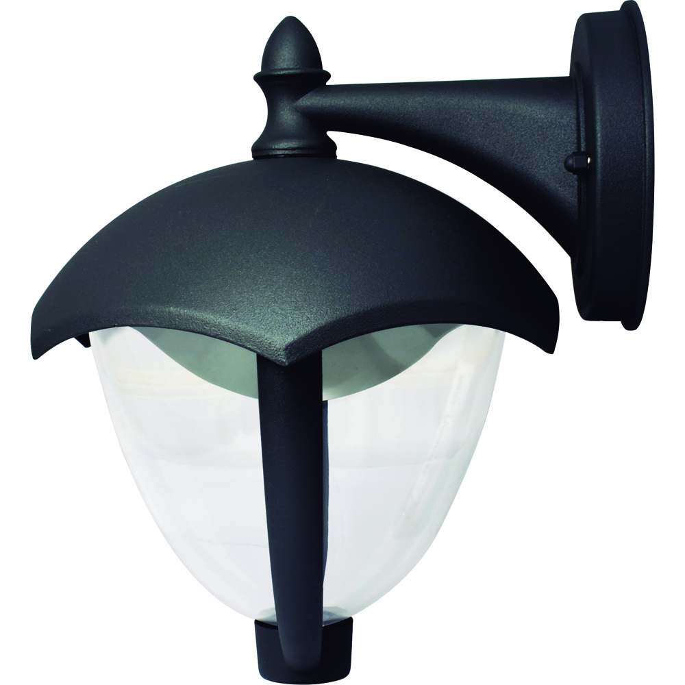 Farol LED suspendido negro