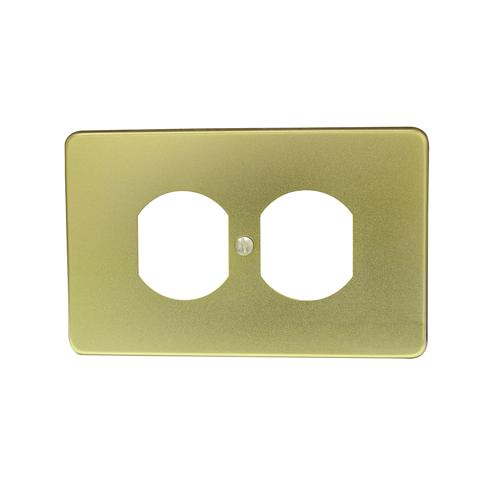 Placa de aluminio para contacto dúplex - Ferrecompras 
