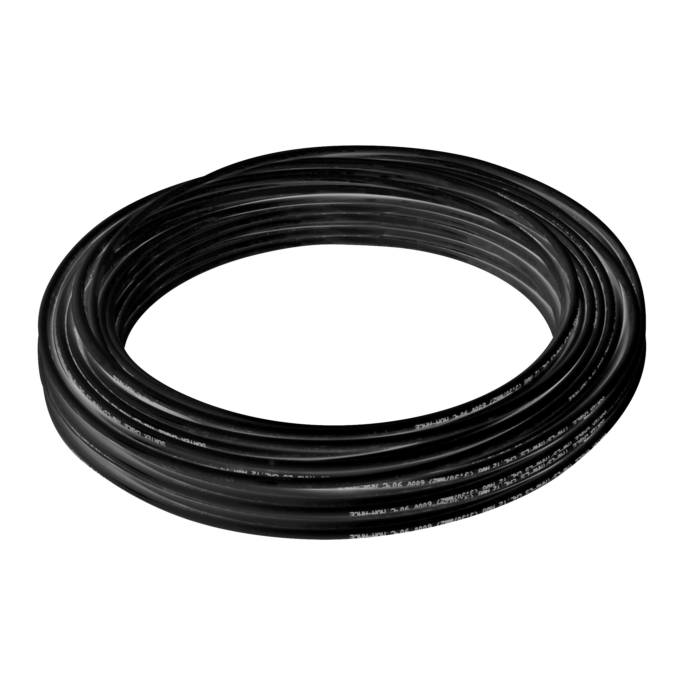 Cable eléctrico tipo THW-LS / THHW-LS Cal.8 100m negro