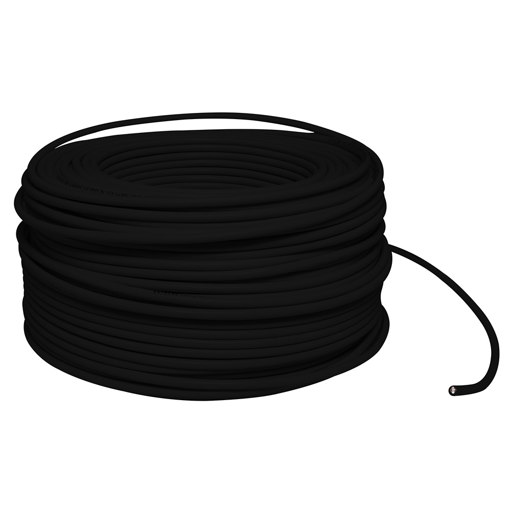 Cable eléctrico Cal. 8 UL 100m negro