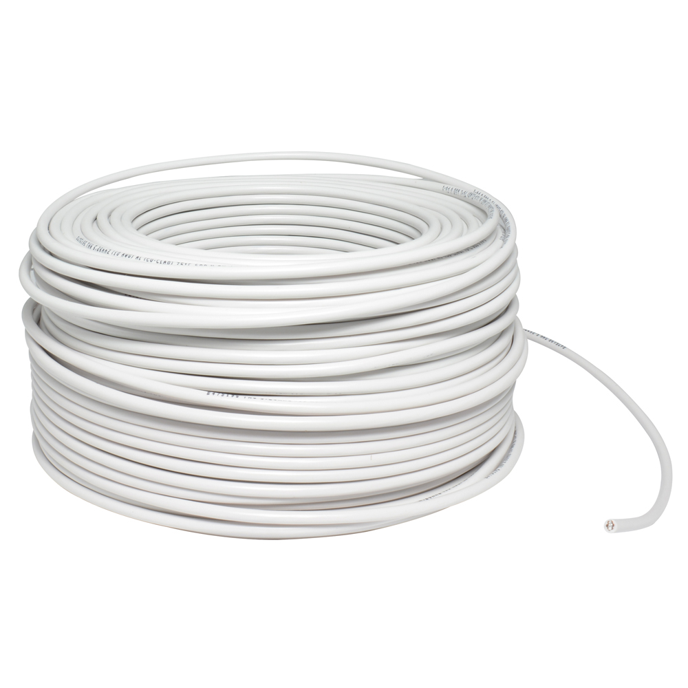 Cable eléctrico Cal. 8 UL 100m blanco - Ferrecompras 