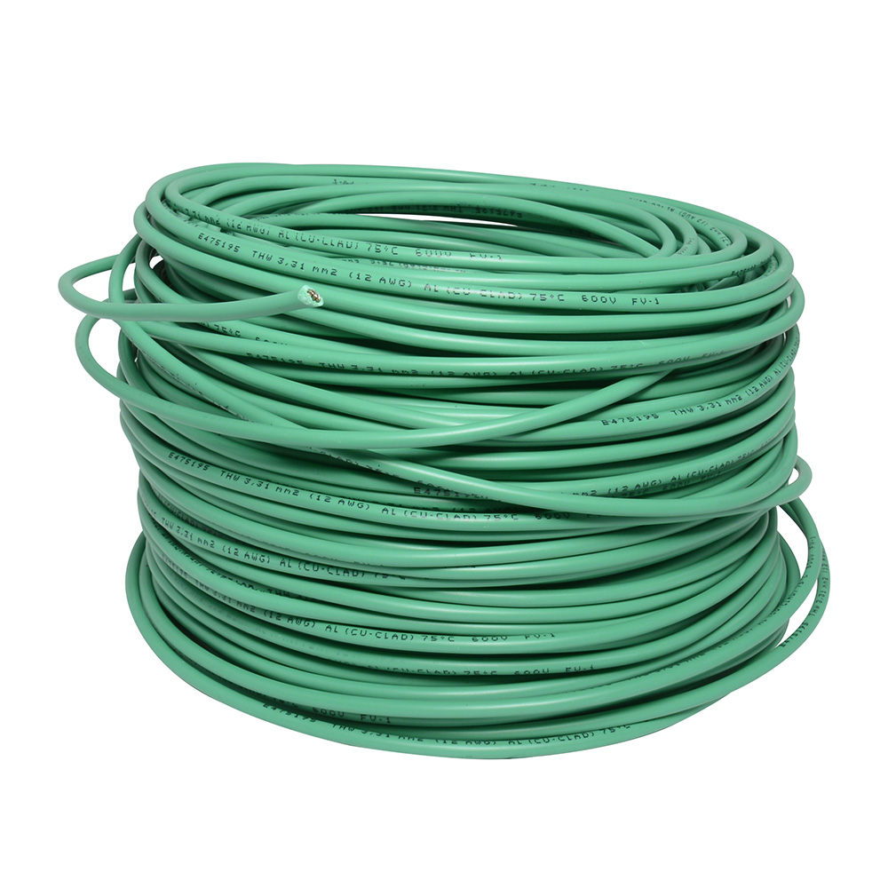 Cable eléctrico Cal. 8 UL 100m verde - Ferrecompras 