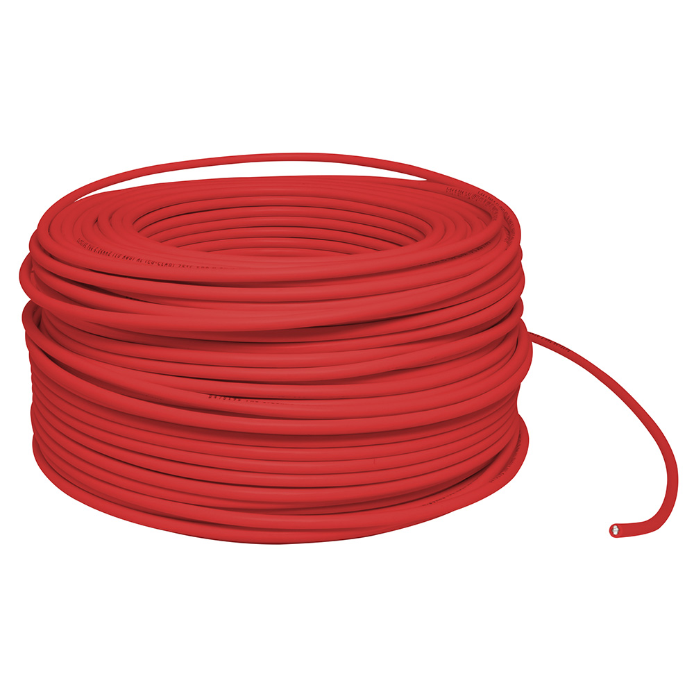 Cable eléctrico Cal. 10 UL 100m rojo