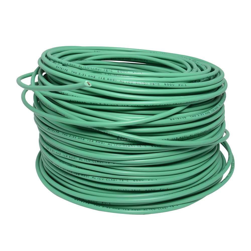 Cable eléctrico Cal. 10 UL 100m verde - Ferrecompras 