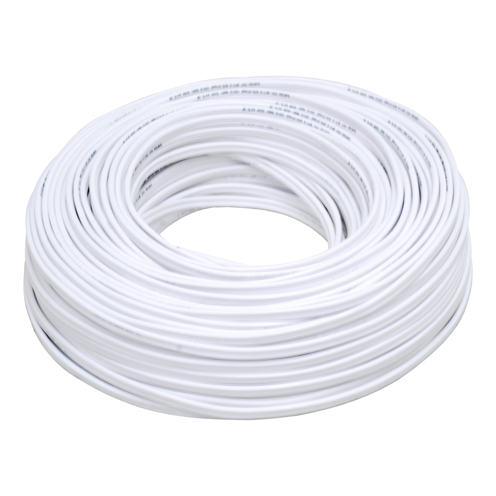 Cable eléctrico POT CCA 2 x 12 100m blanco