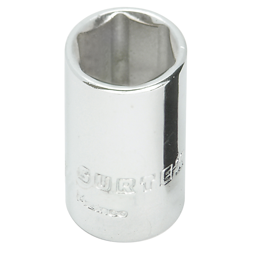 Dado 1/4" 6 puntas 9 mm