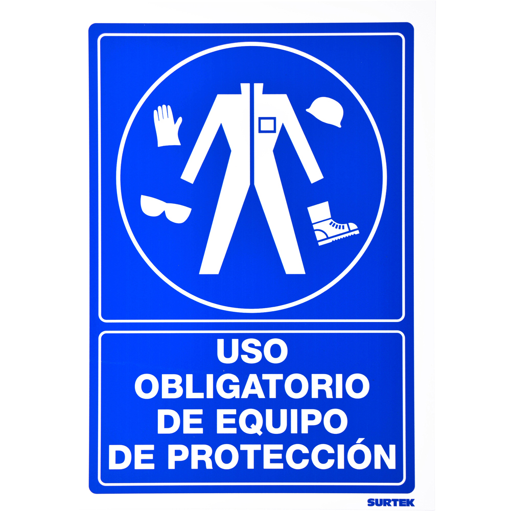 Señal "Equipo protección"