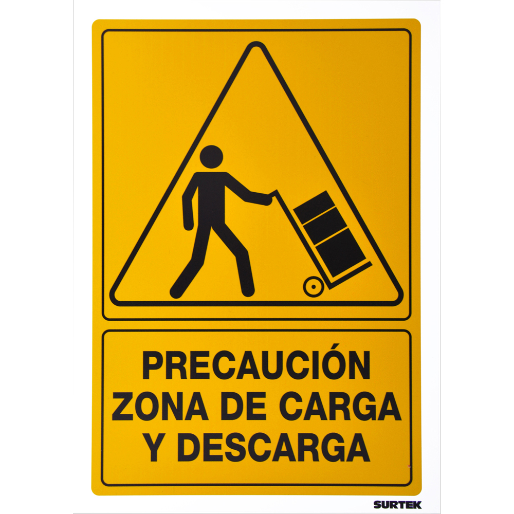 Señal "Zona carga y descarga"