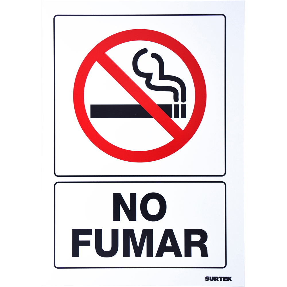 Señal "No fumar" - Ferrecompras 