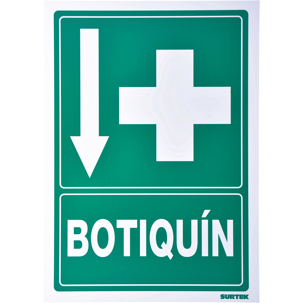 Señal "Botiquín" - Ferrecompras 