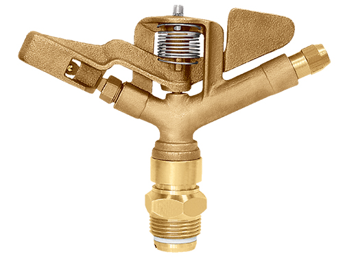 Aspersor agrícola 1', fundido en latón