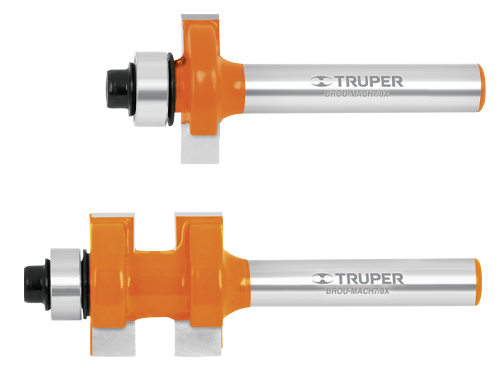 Juego de machimbrador, 7/8', con balero