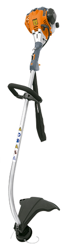 Desbrozadora a gasolina, 30cc, 17' de corte, curva