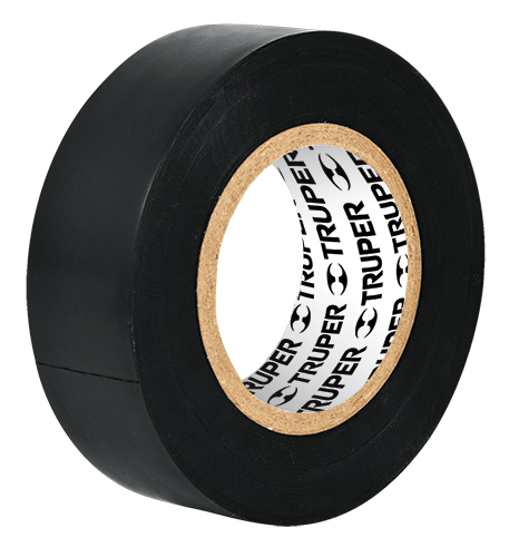 Cinta de aislar # 22, 9m, negra