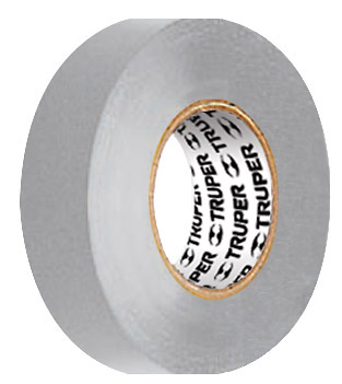 Cinta de aislar # 33, 18m, gris