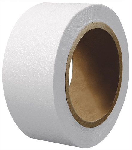 Cinta adhesiva antiderrapante en rollo, 25 mm, transparente
