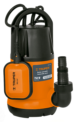 Bomba sumergible plástica para agua limpia 1 HP