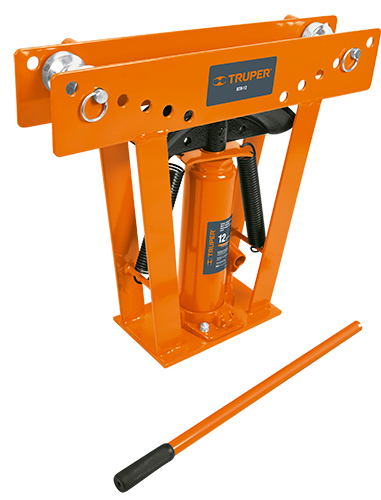 Doblador de tubo hidráulico, 12 toneladas