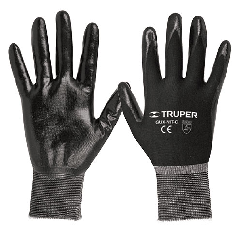 Guantes de nylon recubierto con nitrilo, chicos - Ferrecompras 