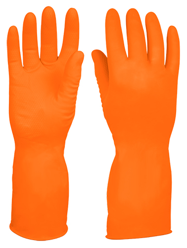 Guantes de latex para limpieza, grandes - Ferrecompras 