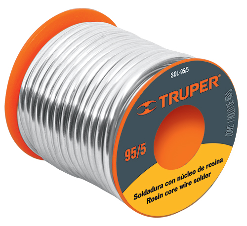 Soldadura núcleo de resina 95/5 para tuberías de gas