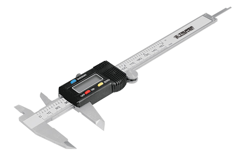 Calibrador digital de 6', milimétrico y standard