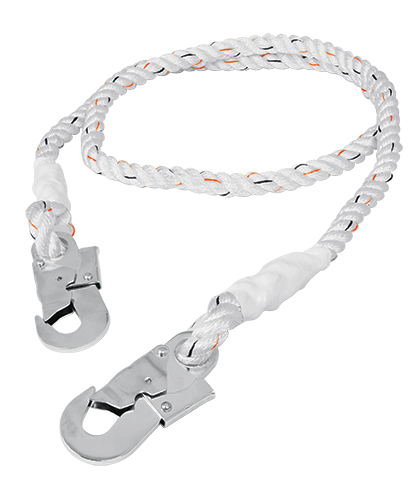 Cable de posicionamiento con 2 ganchos, 2 m