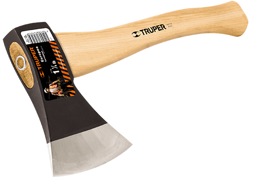Hacha Europea, 1-1/4 lb, mango Hickory