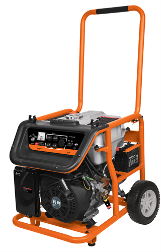 Generador eléctrico a gasolina, alta potencia, 8,000 W