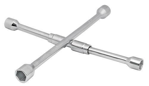 Llave de cruz para auto, 14', plegable