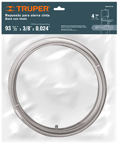 Repuesto sierra 93' x 4 dpp, para sierra cinta SCI-14E