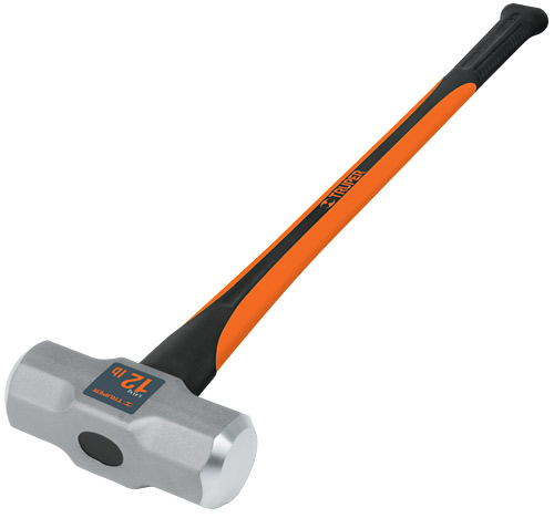 Marro octagonal 8 lbs, mango fibra de vidrio