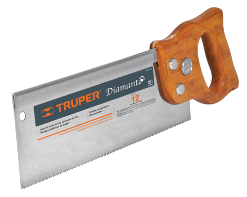 Serrucho 12'  diamante, de costilla, 9 DPP