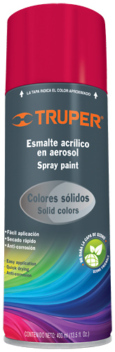 Pintura en aerosol, rojo - Ferrecompras 