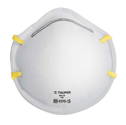 Mascarilla para polvo y vapores orgánicos, blister 2 pzas