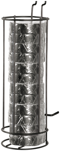 Rack con cintas de aislar