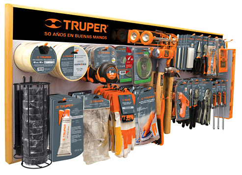 Exhibidor despachador horizontal, con producto