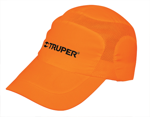 Gorra Truper, color naranja