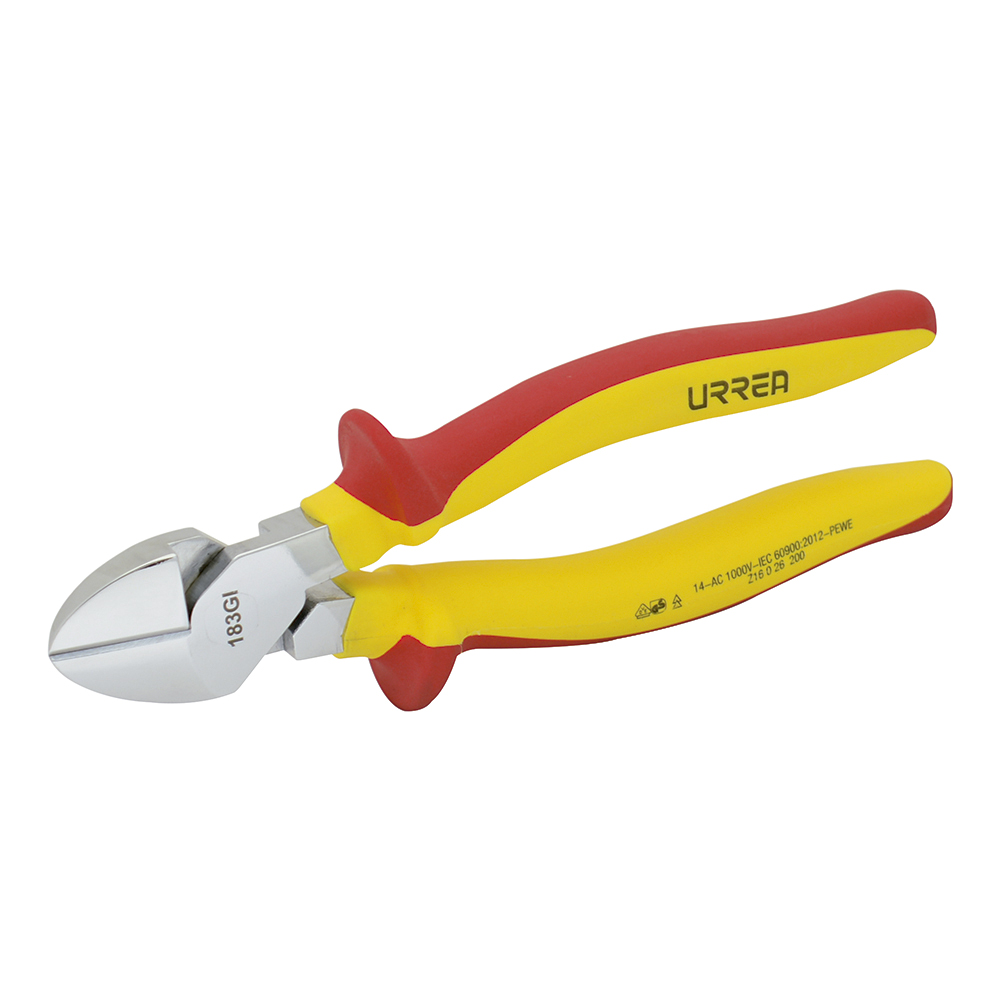 Pinza corte diagonal 1000V 8" uso industrial