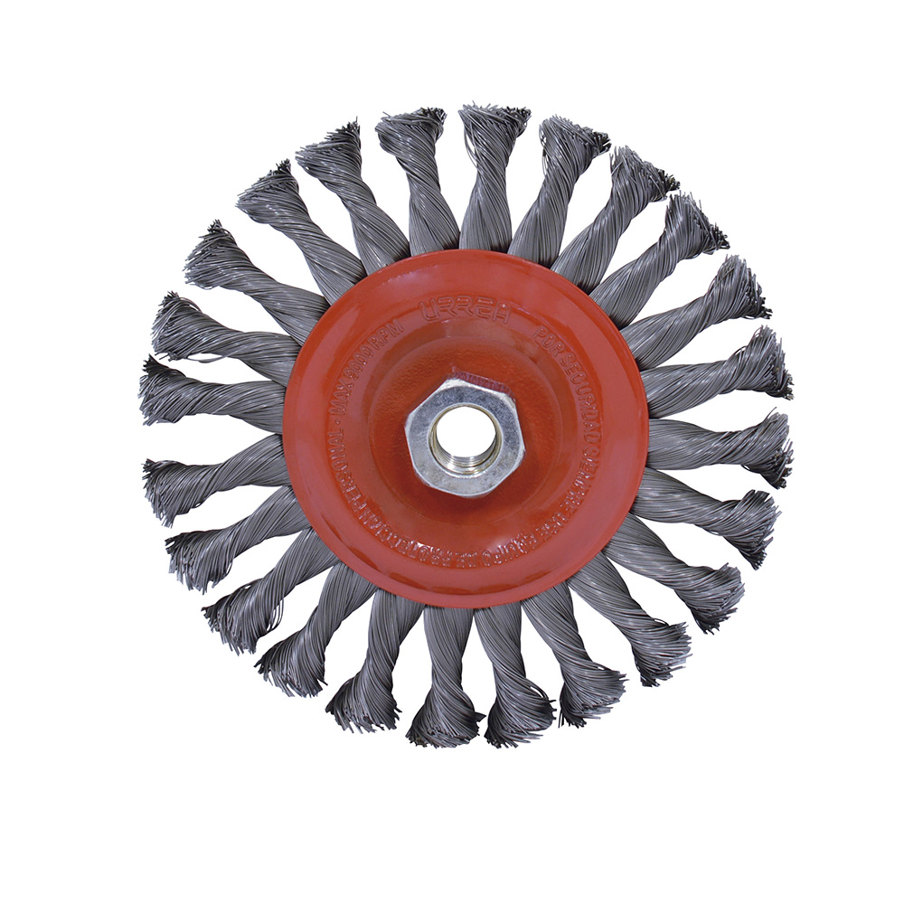 Carda circular trenzada 6"x0.35 rM14