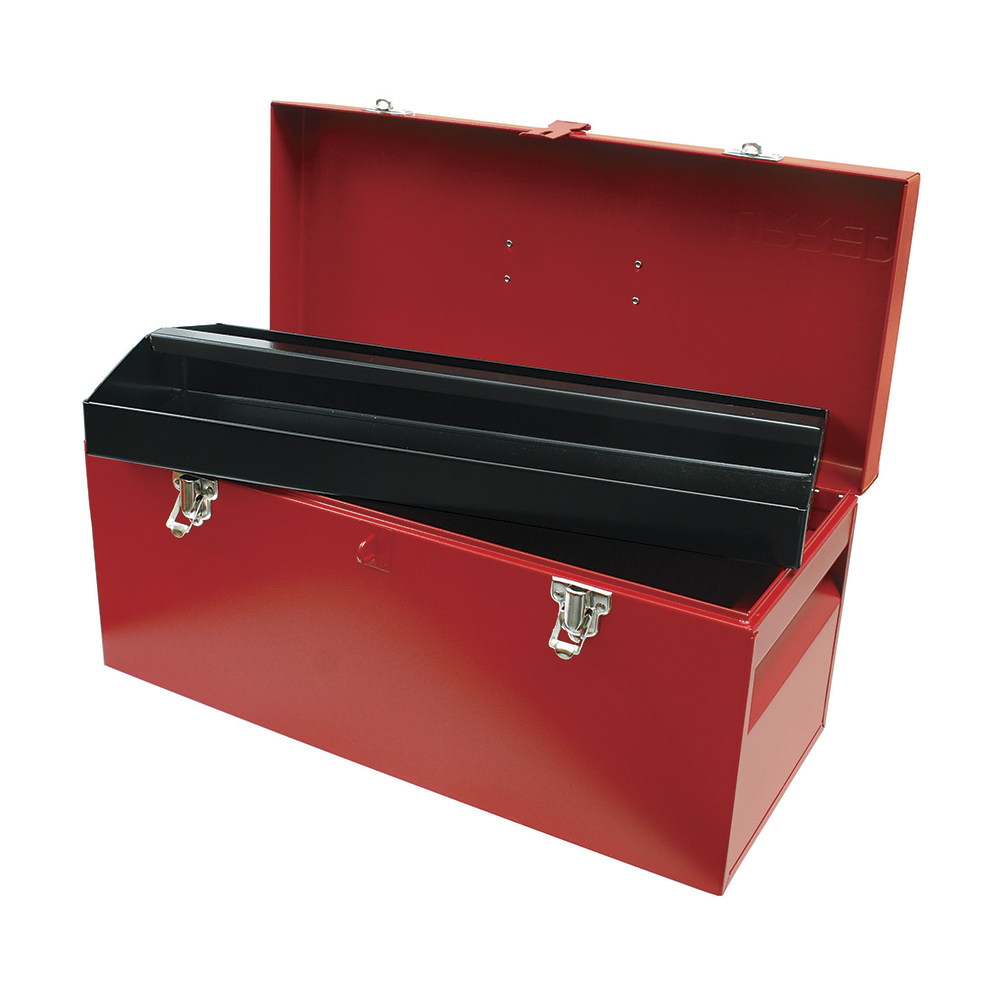 Caja portaherramientas metálica 51 x 21.5 x 24cm - Ferrecompras 