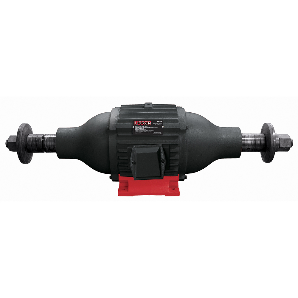 Pulidora de banco 14" 3HP 2240W 220/440V 3 fases uso mega pesado - Ferrecompras 