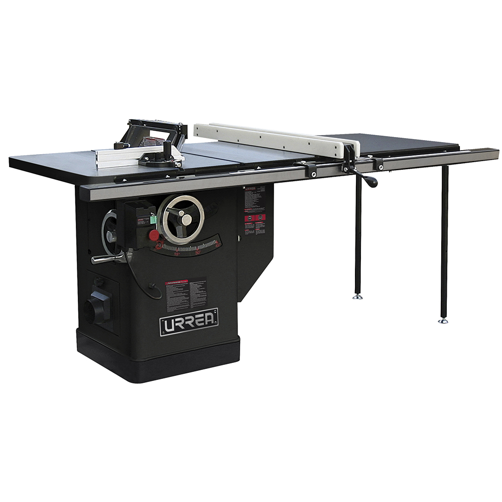 Sierra de mesa 10" 5HP 220V 3 fases uso mega pesado