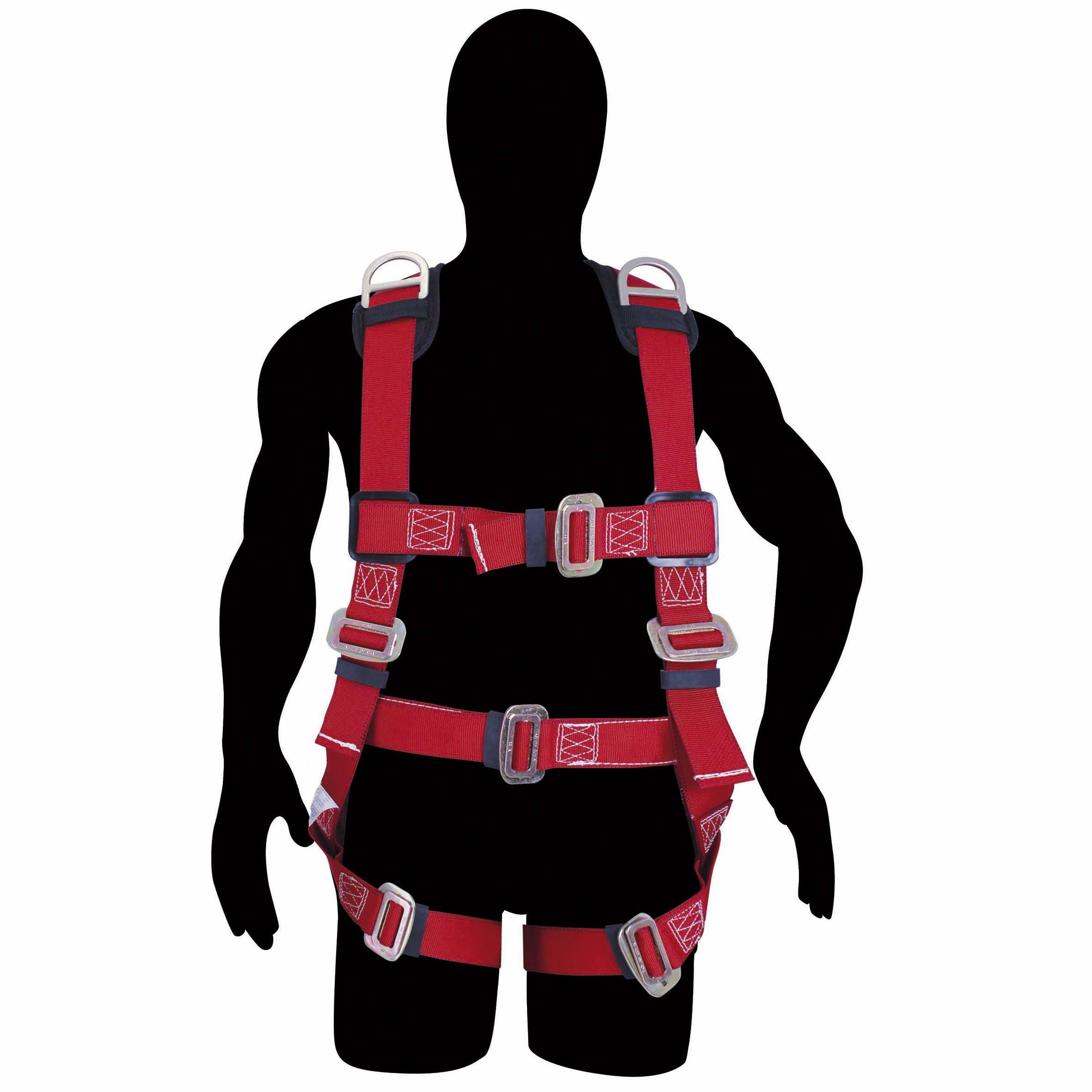 Arnés de rescate con cinturón talla 36-40