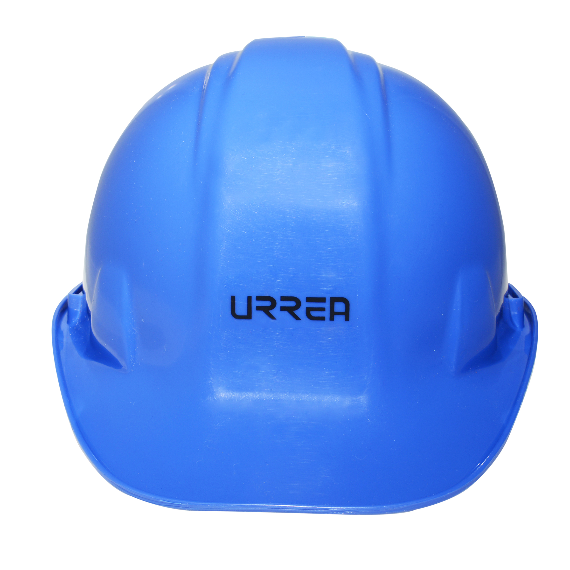 Casco de seguridad con ajuste de intervalos azul